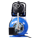 1.6HP Shallow Well Pump with Pressure Tank Garden Water Irrigation Automatic Booster Pump for Home Garden Lawn Farm