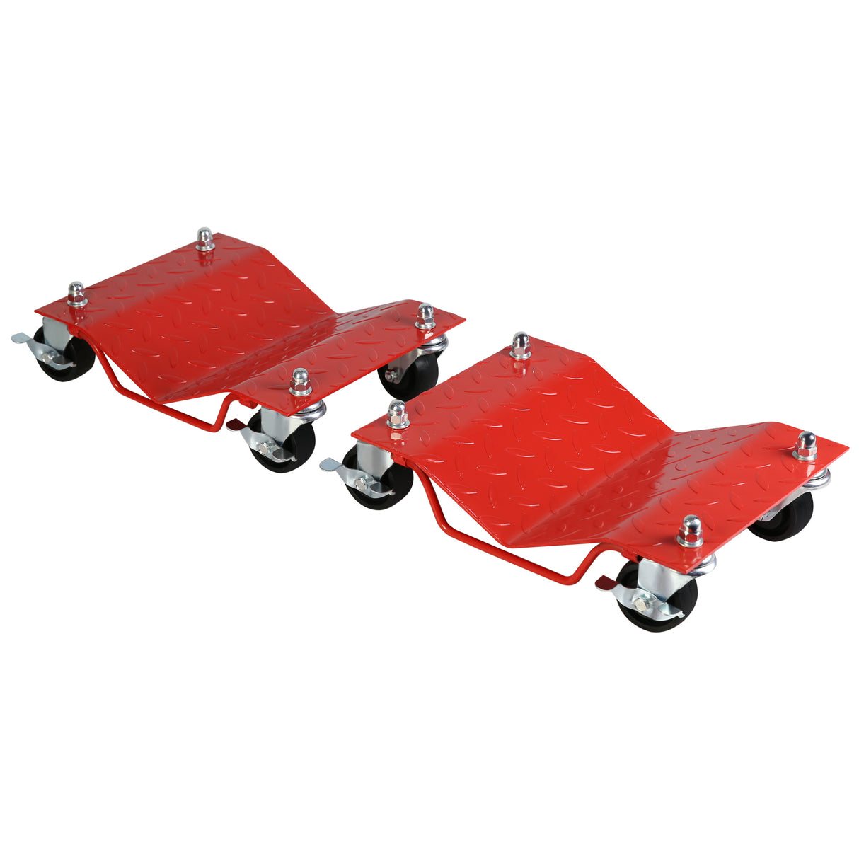 2 szt. Opona na kółkach Dolly Heavy Duty Skate Naprawa samochodów 3000LB Pojazd w ruchu