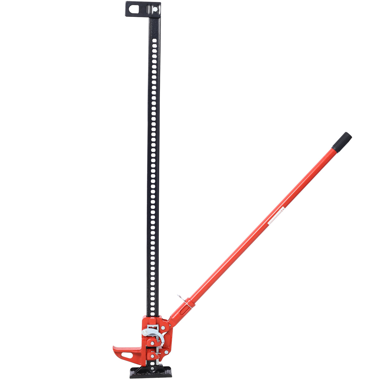 High Lift Farm Jack 60" Utility 7000 lbs Capacity Ratcheting Off Road Heavy-Duty for Tractor Truck SUV Bumper Lift Red