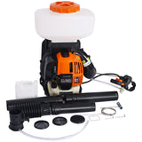 Backpack Fogger Sprayer Mist and Duster Sprayer Agricultural Fertilizatino Spray Dusting Machine Mosquito Fogger EPA Compliant 52cc Two Cycle Engine