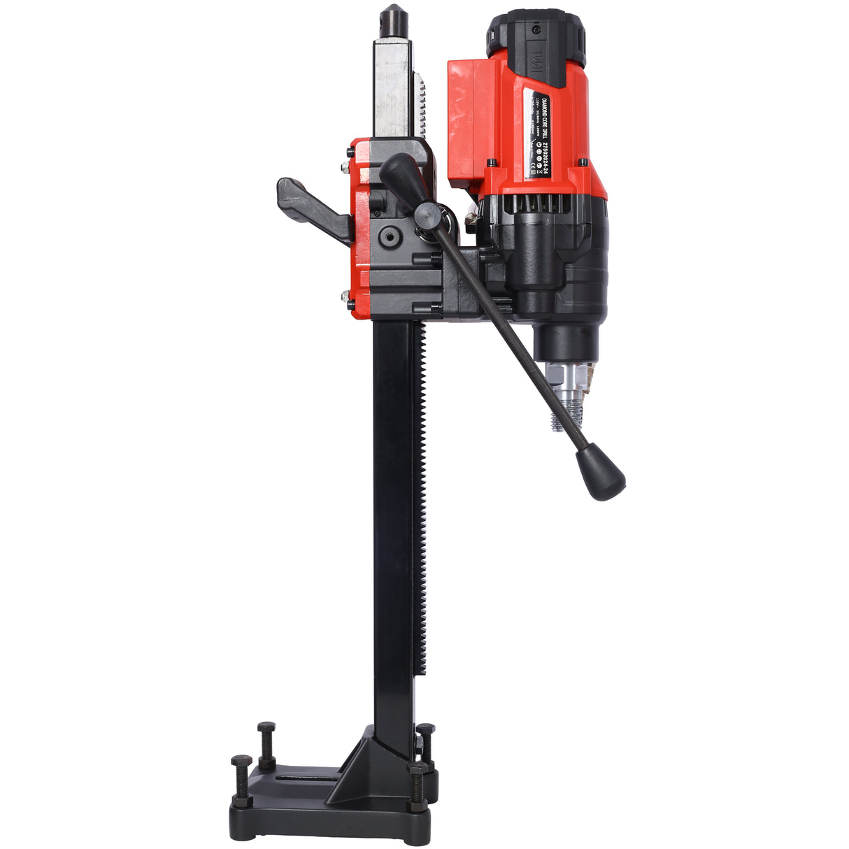 Diamond Core Drilling Machine Wet&Dry Drill Rig with Stand 700RPM Speed 9.4in Diameter for Concrete Brick Block Stone 3200W