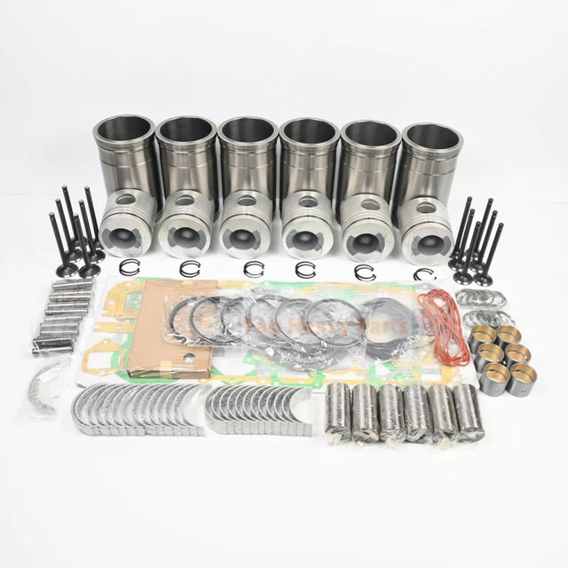 Mitsubishi 6D15 Motorrevisie Rebuild Kit voor Kato HD800 HD900 Kobelco SK200-5 SK220-2 SK220-5 Graafmachine