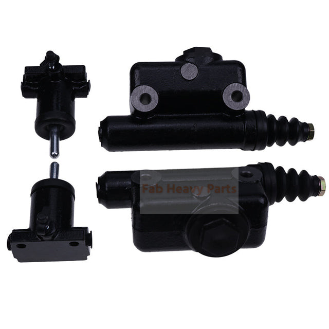 2 Pcs Brake Master L25419 & 2 Pcs Slave Cylinder A51976 G109413 for Case 450B 480 480B 480D 580 580B