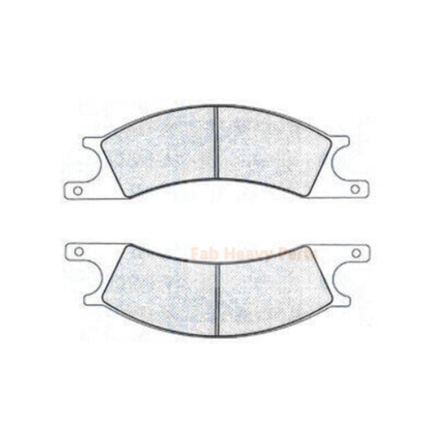 2 個ブレーキパッド 385-10-178472 コマツホイールローダー 530 530B 530-1 530B-1