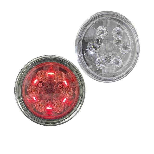 Luz trasera de haz sellado AR77324, 2 uds., compatible con Tractor John Deere 1550 1640 1850 2010 2040 2555 2850 3020 3651 4000