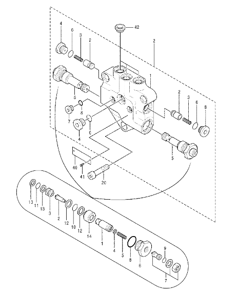 Moteur pivotant AT255950 4404045, adapté à Hitachi EX40U EX50U EX50UNA