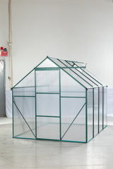 6 x 8 FT Outdoor Patio Greenhouse Green