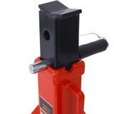 1 Pair Heavy Duty Pin Type Professional Car Jack Stand with Lock 22 Ton (44,000 lb) Capacity Red