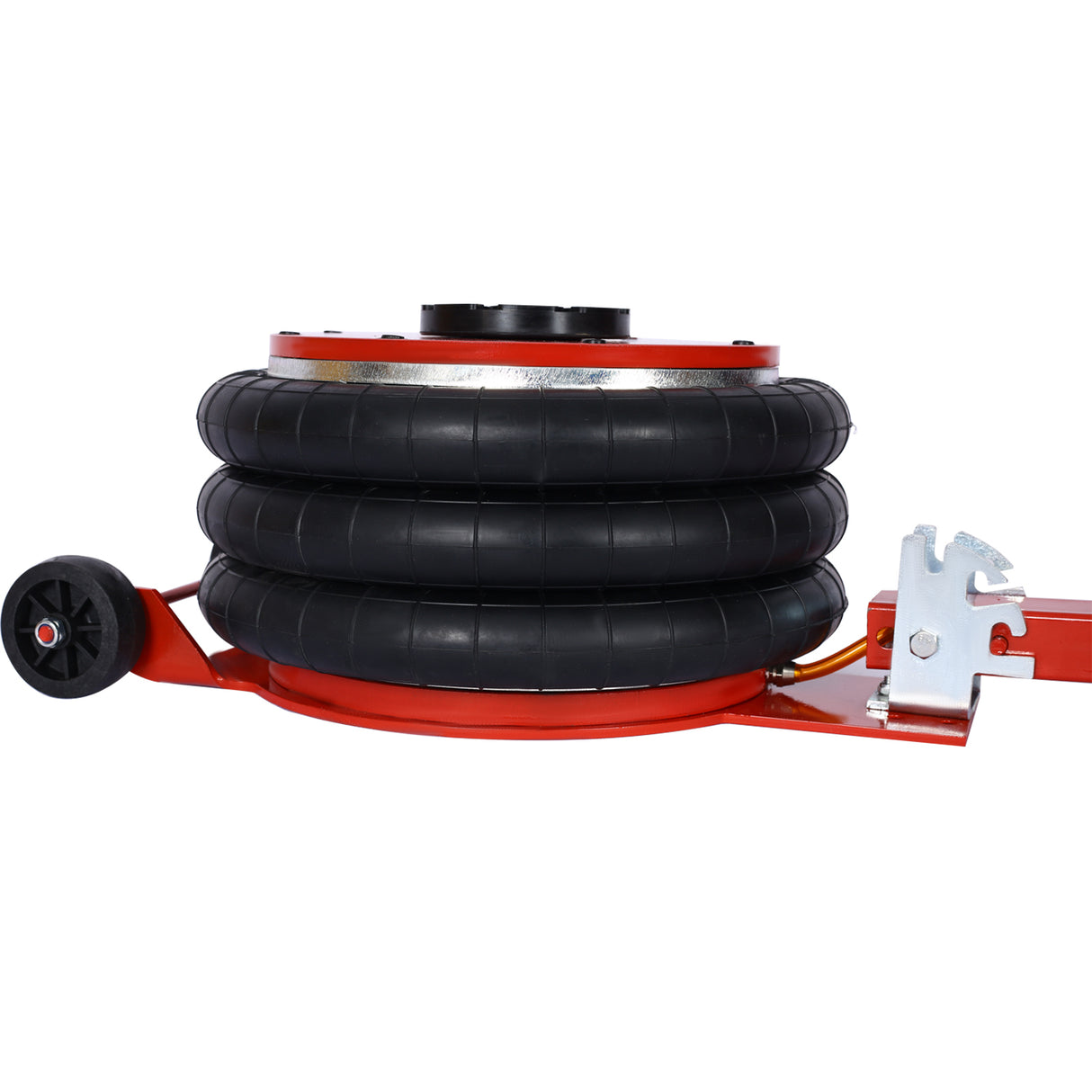 5T Triple Bag Air Jack Pneumatic Lifting 16in Capacity 11000lbs Easy-Collapsing Terrain Red