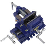 4" Cross Slide Vise Drill Press 4inch Metal Milling 2 way X-Y Benchtop Wood Working Clamp Machine