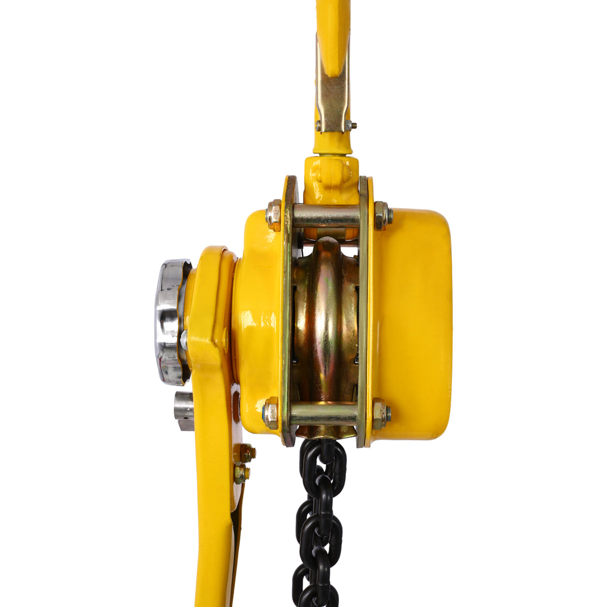 Lever Chain Hoist 1 1/2 Ton 3300LBS Capacity 5 FT Come Along with Heavy Duty Hooks Ratchet Lever Block Lift Puller