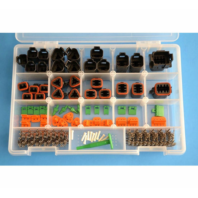 Kit de conectores y herramientas Deutsch DT de 239 piezas