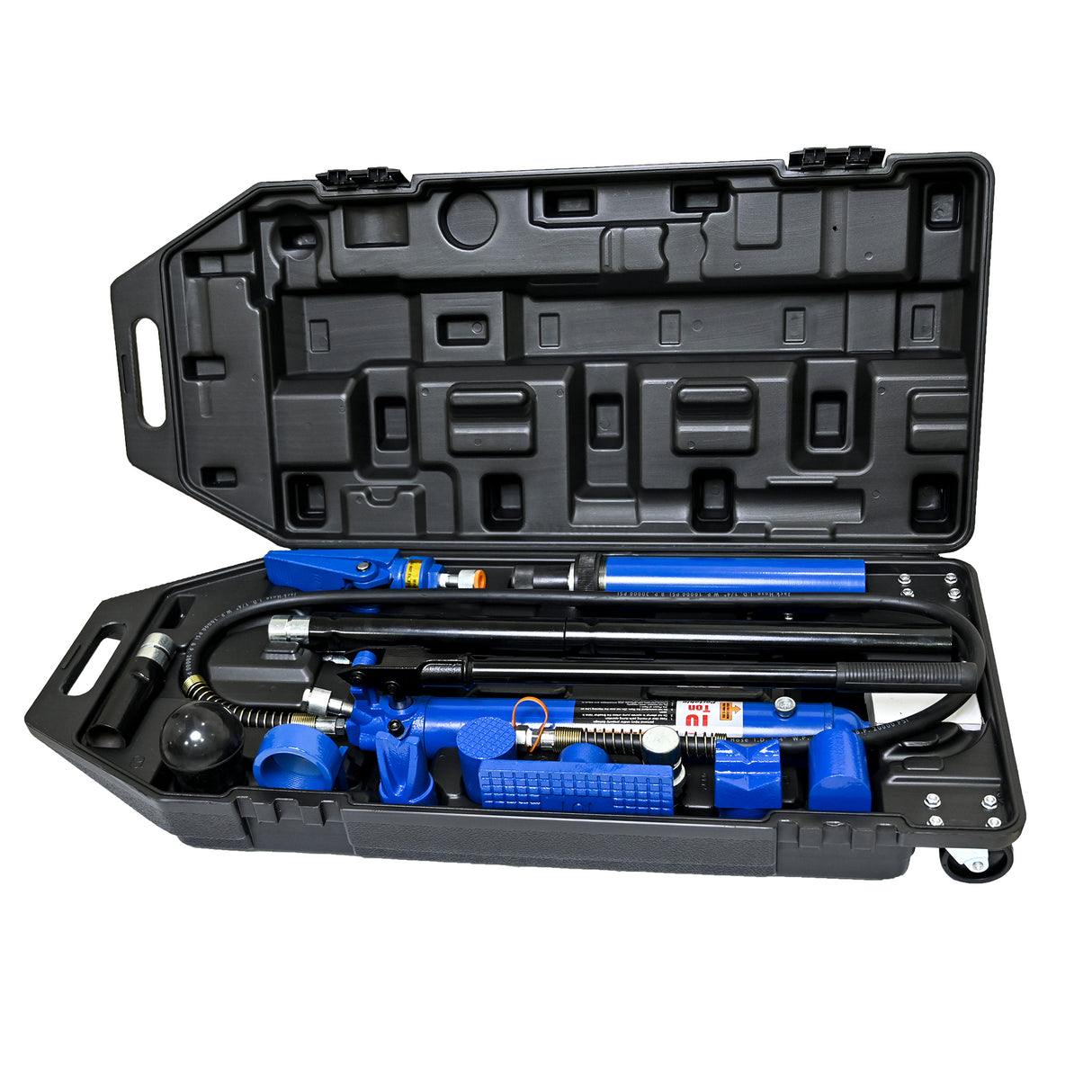 10 Tons of Portable Hydraulic Equipment Components--Black+Blue