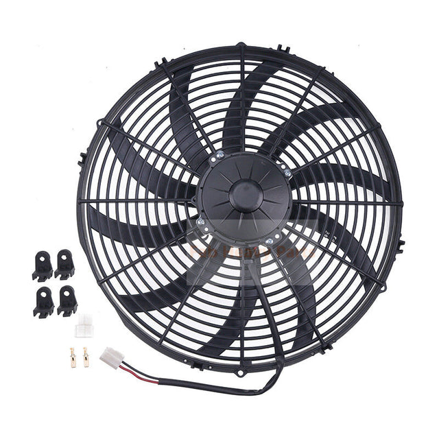 Ventilateur extracteur électrique 24V 16 ", 10 pales VA18-BP70/LL-86A 30102621, convient pour Spal