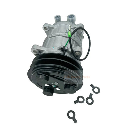 Compresor de aire acondicionado TM16 de 24V, 2 ranuras, 125mm, 103-56074, apto para Valeo