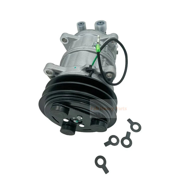 24V 2 Spor 125mm TM16 A/C Kompressor 103-56074 Passer til Valeo