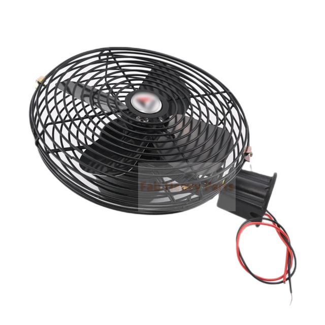 24V 8 Inch Cab Fan Air Circulating Fan for Excavator Loader Backhoe Tractor