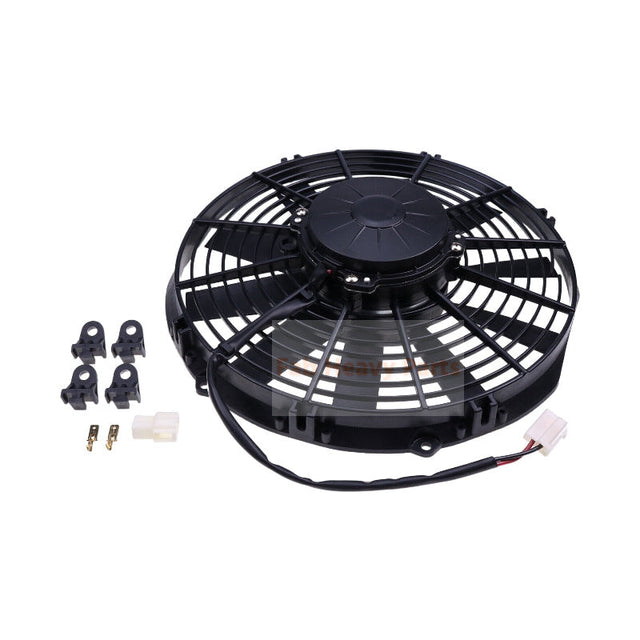 24V Electric Cooling Radiator Fan Blower 30100465 VA09-BP12/C-54A Fits for Spal