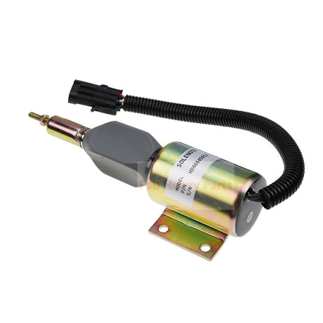 Elettrovalvola di arresto carburante 24V adatta per escavatore John Deere 120 160LC 200LC 230LC 230LCR 270LC Cummins 6CT