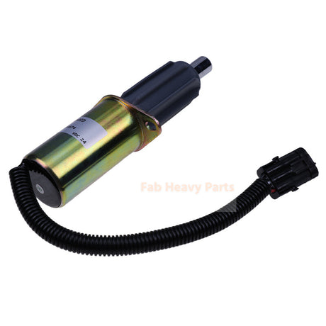 24V Fuel Shutoff Solenoid 392-1759 3921759 Fits for Caterpillar CAT Engine C6.6 C4.4 C3.4B Loader 2384C 2384D 2484C 2484D 559C 559D 579C 579D