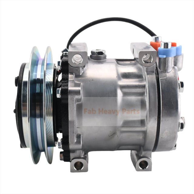 24V SD7H13 A/C Compressor LC91V00001F1 Past voor Kobelco Graafmachine SK160LC SK200-6 SK210LC SK250LC SK290LC SK330LC SK480LC