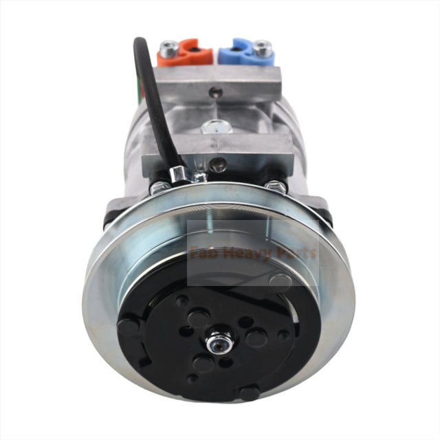 24V SD7H13 A/C Compressor LC91V00001F1 Fits for Kobelco Excavator SK160LC SK200-6 SK210LC SK250LC SK290LC SK330LC SK480LC