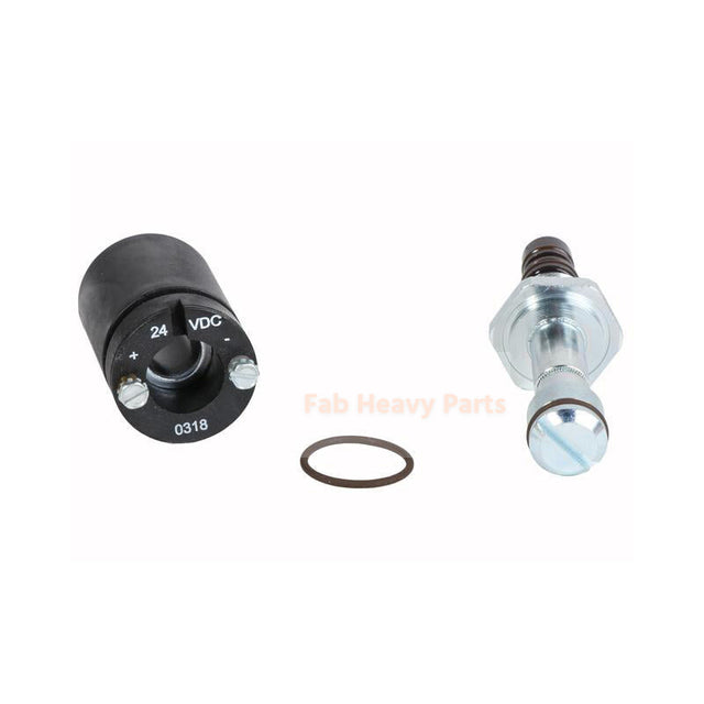 Conjunto de válvula solenoide de transmisión de 24 V 841895600 F004217 compatible con John Deere Loader 1010