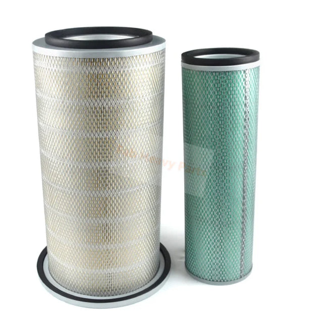 For Doosan Daewoo S130LC-5 S130W-5 S150LC-5 S200W-5 S220LC-5 S220LL Air Filter Kit 2474-9053 and 2474-9054