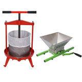 Fruit Wine Press and Crusher 100% Nature Apple Grape Berries Crusher Manual Juice Maker for Kitchen