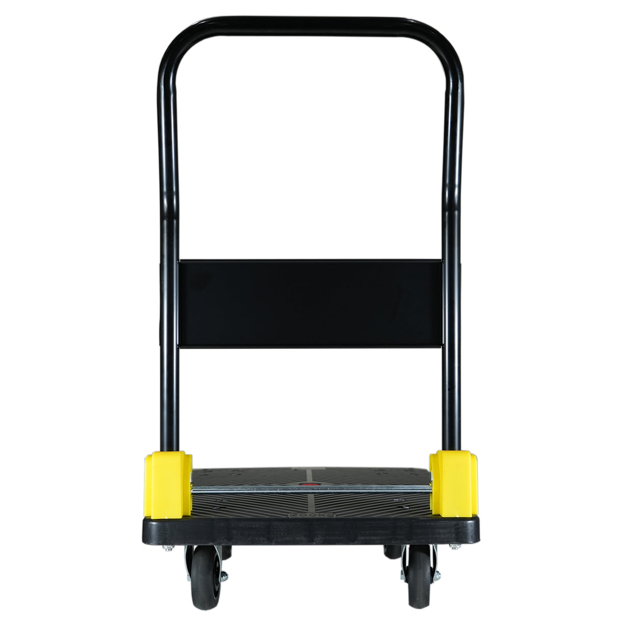 Carro de mano con plataforma plegable, 880 lbs. Capacidad--Negro