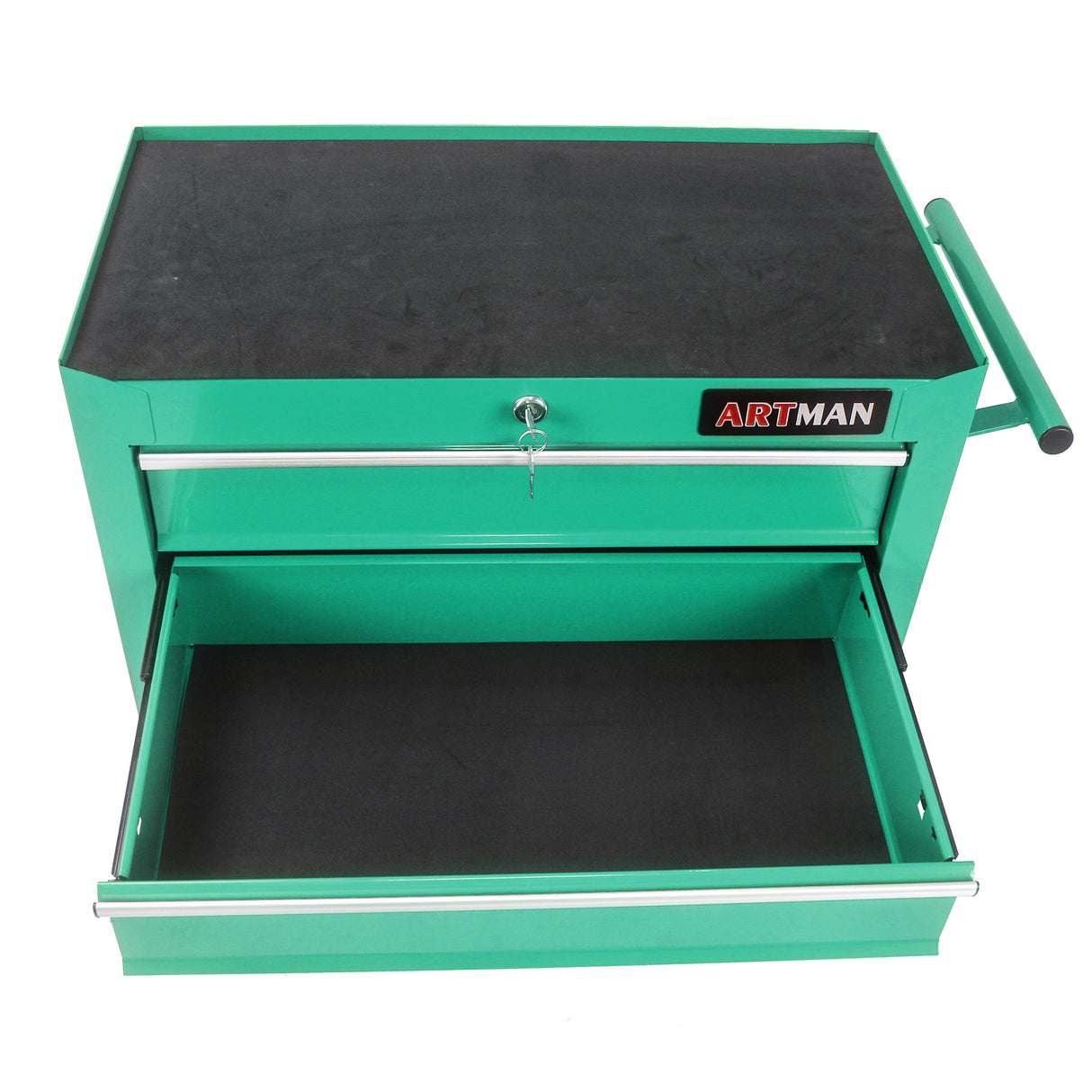 5 Drawers Multifunctional Tool Cart with Wheels Green