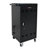 Chariot de chargement mobile et armoire pour 45 appareils pour tablettes et ordinateurs portables