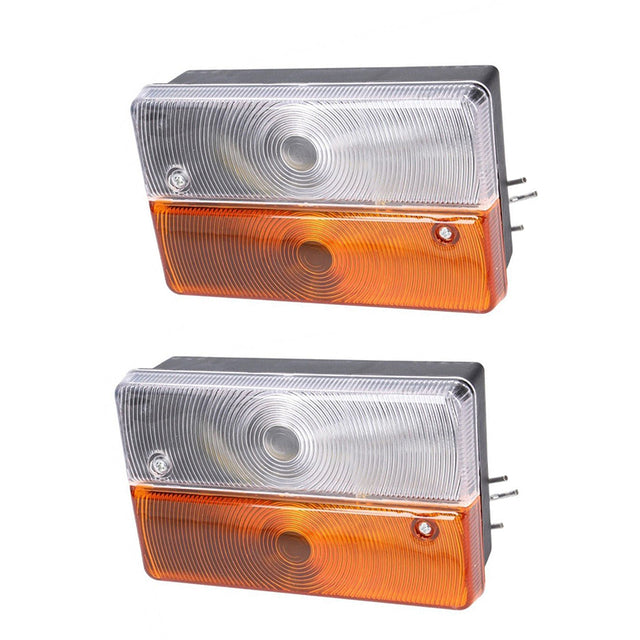 2 uds lámpara de luz lateral delantera 700/30800 para retroexcavadora JCB 2CX 3C 3CX 3D 4C 4 4CX