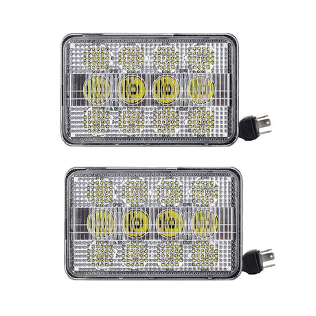 2 PCS LED Floodlight Spotlight AL75338 Angkop para sa John Deere Tractor 5105 6110 6110L