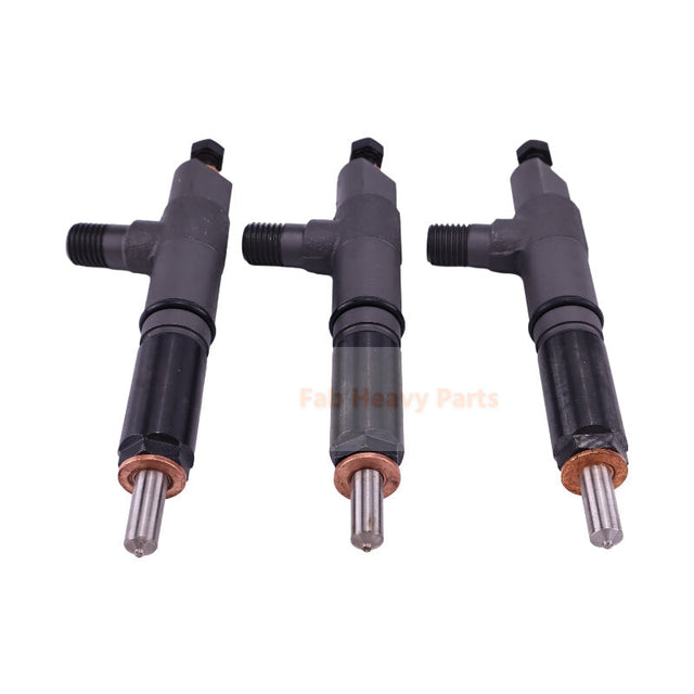 3 Piece Fuel Injector 1G720-53002 1G720-53001 Fits for Kubota Engine D1503