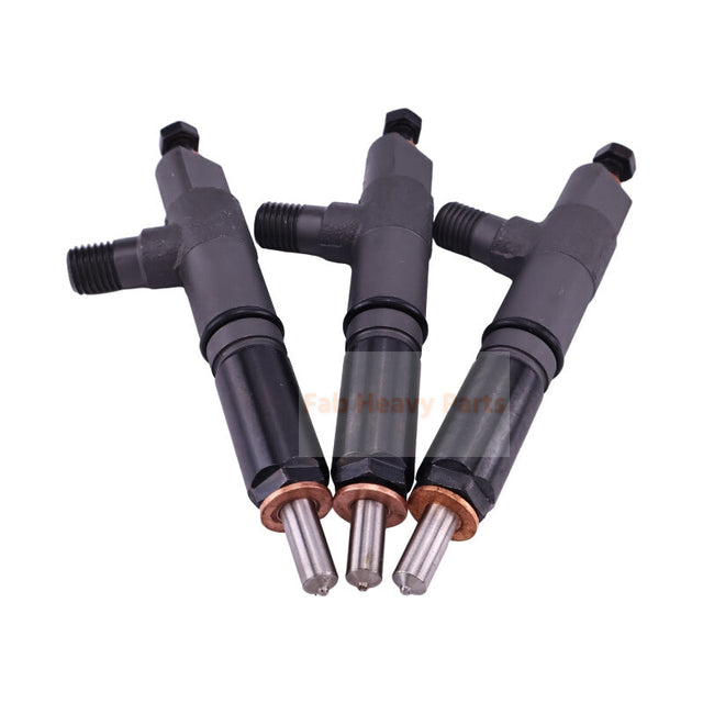 3 Piece Fuel Injector 1G720-53002 1G720-53001 Fits for Kubota Engine D1503