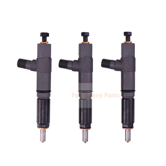 3 Piece Fuel Injector 1G720-53002 1G720-53001 Fits for Kubota Engine D1503