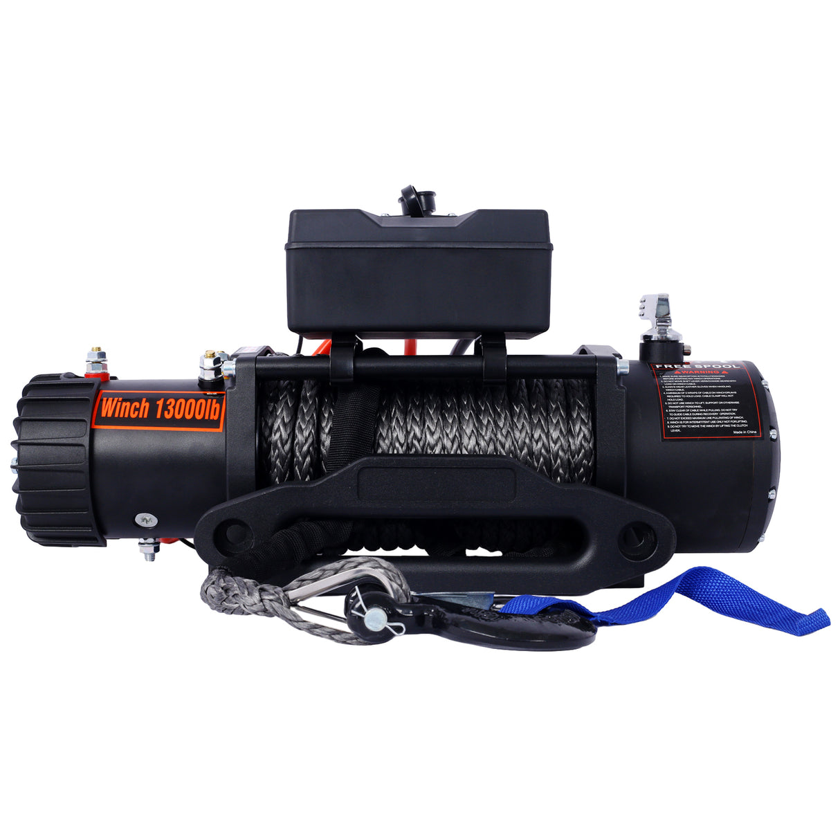 Winch-13000 lb. Load Capacity Electric Winch -12V DC Power for Towing Truck Off Road with Wireless Remote