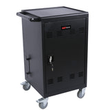 Chariot de chargement mobile et armoire pour tablettes, ordinateurs portables, 32 appareils