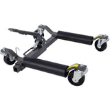 Set of (2) Wheel Dolly Car Skates Vehicle Positioning Hydraulic Tire Jack Ratcheting Foot Pedal Lift Car Dolly 1,250lbs