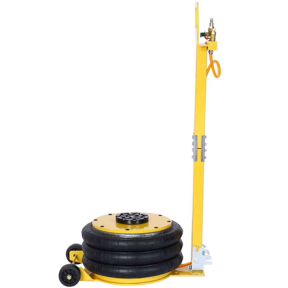 5T Triple Bag Air Jack Pneumatic Lifting 16in Capacity 11000lbs Easy-Collapsing Terrain Yellow