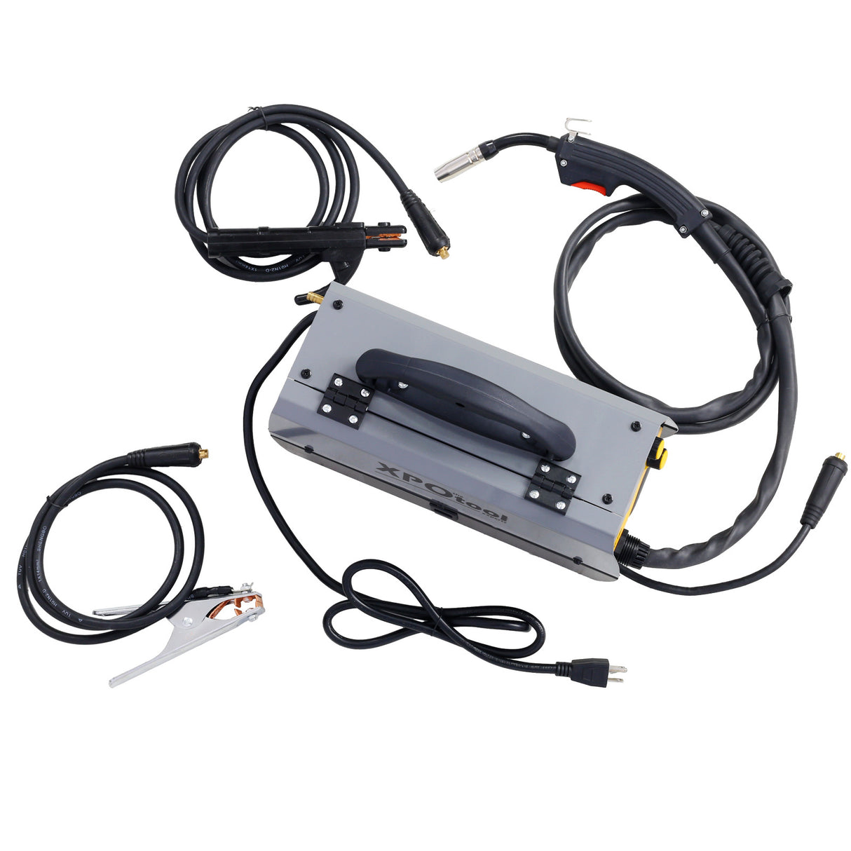 140A MIG Welder 110V Multiprocess Gas Gasless Welding Machine 4 in 1 Flux MIG/Solid Wire/Lift TIG/Stick ARC