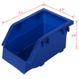 90 Parts Bin Shelving Storage Organizer na may Locking Wheels para sa Shop Garage at Home