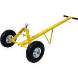 Trailer Dolly with Pneumatic Tires 600 Lb. Maximum Capacity Yellow