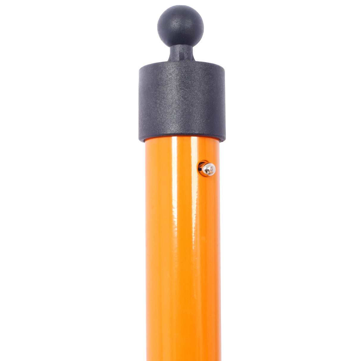 Lot de 2 poteaux de support réglables en acier à 3ème main pour crics, barres de chargement, cloisons sèches, crics d'armoire pour l'installation d'armoires, s'étend de 45 à 114 pouces avec sac de transport - Orange