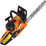 20inch 58cc Gasoline Chain Saw para sa Mga Puno ng Wood Cutting 2-Cycle EPA Compliant Orange