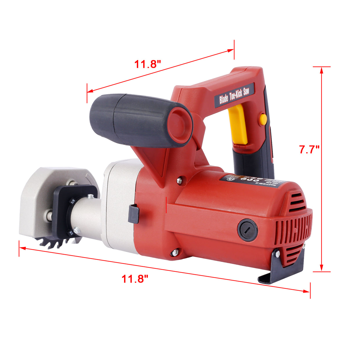 Blade Toe-Kick Saw 3-3/8 in. Flush Cutting Special Circular for Removing Subfloor or Tiles Masonr