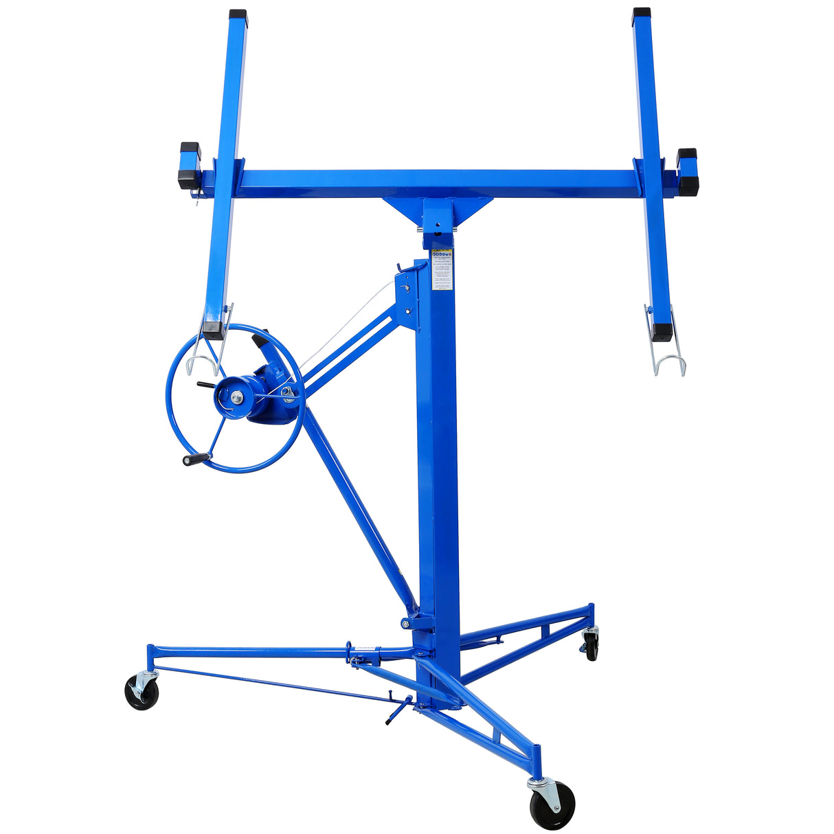 Drywall Panel Hoist Lift Rolling Jack Lifter 16ft--Blue