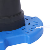 Bomba automática para cubierta de piscina de 1/4 HP, sumergible de 120 V con adaptador de válvula de retención de 3/4, eliminación de agua de 1850 GPH para piscinas, jacuzzis, tejados, camas de agua y más