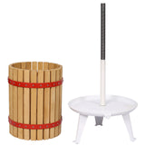 Fruit Wine Press and Crusher and Filter Bag 100% Nature Apple Grape Berries Crusher Manual Juice Maker for Kitchen